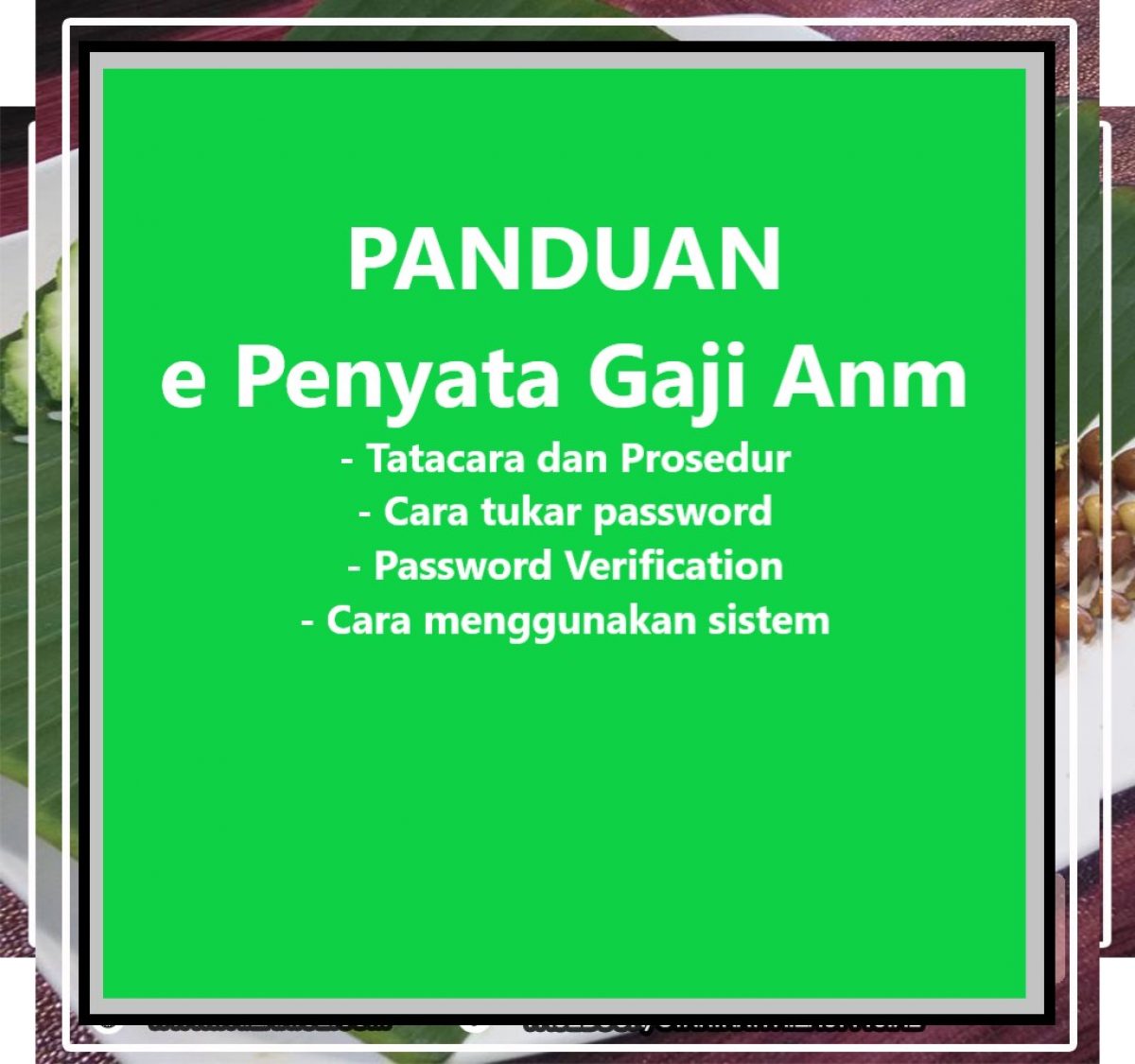 Online www.anm.gov.my e-penyata gaji